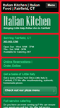 Mobile Screenshot of italiankitchenct.com